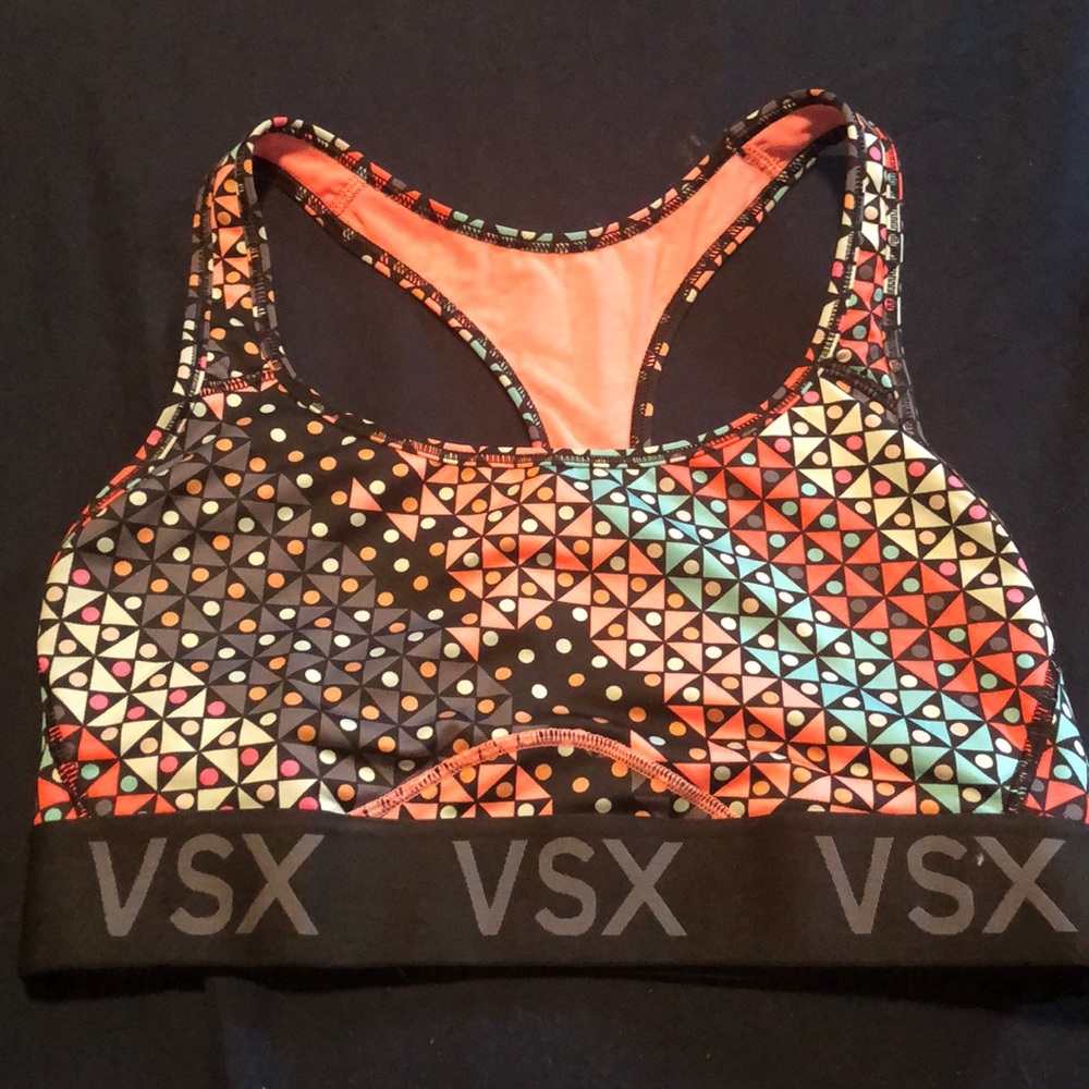 Victoria secret patterned sports bra